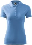 Dāmu elegants polo krekls, debesu zils Dāmu elegants polo krekls, debesu zils