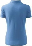 Dāmu elegants polo krekls, debesu zils Dāmu elegants polo krekls, debesu zils