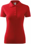Dāmu elegants polo krekls, sarkans Dāmu elegants polo krekls, sarkans