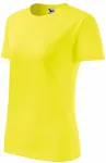 Dāmu klasiskais T-krekls, citrona dzeltens