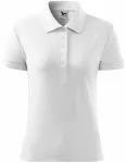 Dāmu polo krekls, balta Dāmu polo krekls, balta