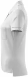 Dāmu vienkāršs polo krekls, balta